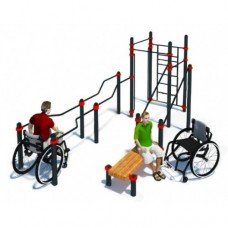Комплекс для инвалидов-колясочников TRANING Воркаут СТ 2.23